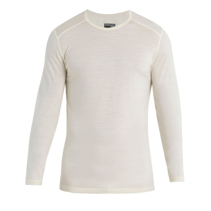icebreaker Merino Base Layer Men's 200 Oasis Long Sleeve Crewe - Undyed Lazurite Nightshade Kyanite