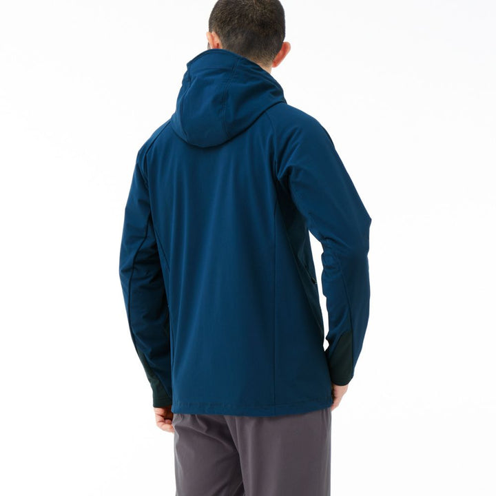 Montbell Soft Shell Men's CLIMAPRO 200 Hooded - Wind resistance Water repellent