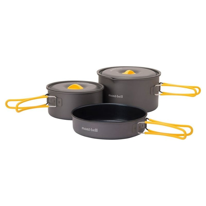 Montbell Cooking Set Alpine Cooker 14+16 PAN SET - Outdoor Backpacking Camping Hiking