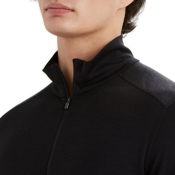 icebreaker Merino Base Layer Men's 200 Oasis Long Sleeve Half Zip - Lazurite