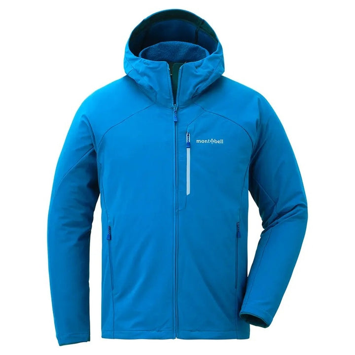 Montbell Soft Shell Men's CLIMAPRO 200 Hooded - Wind resistance Water repellent
