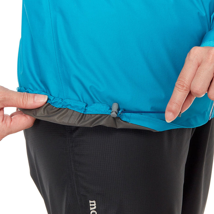 Montbell Rainwear US Women's Torrent Flier Jacket Waterproof GORE-TEX - GRAPHITE BLUE