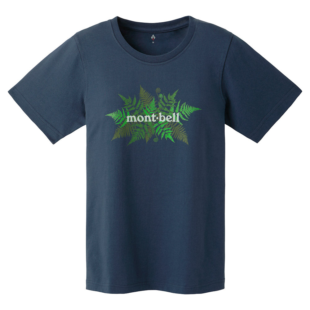 Montbell Pear Skin Cotton Dangai T-Shirt - Dark Charcoal