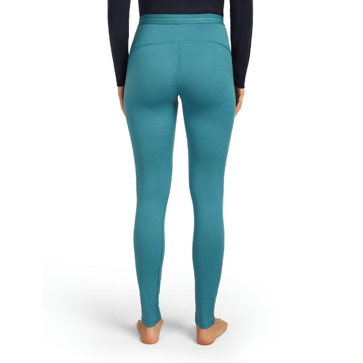 icebreaker Merino Base Layer Women's 200 Oasis Leggings Tights - Black Topaz