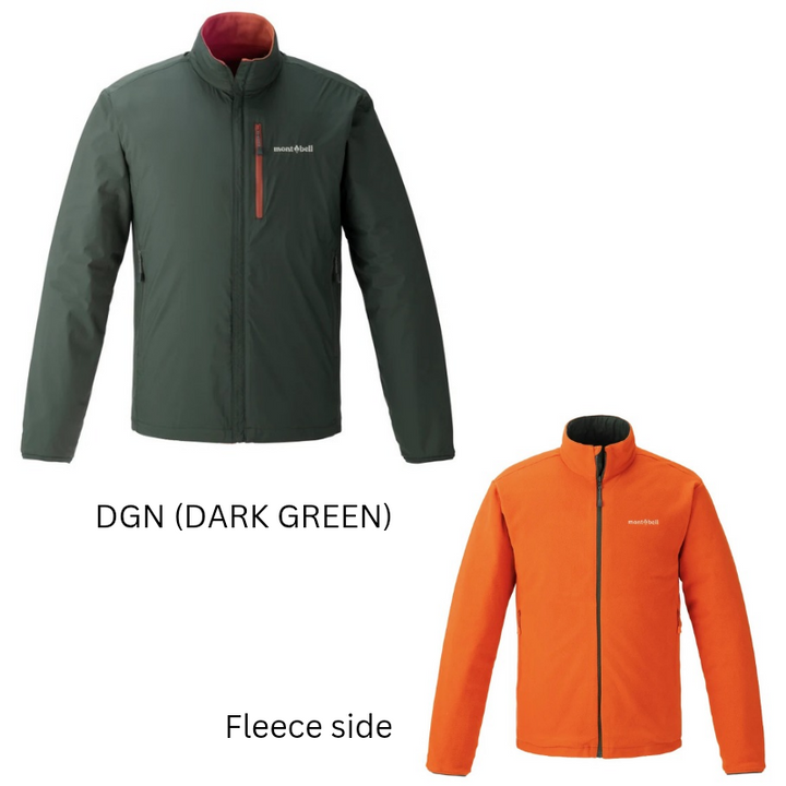 Montbell Thermal Men's Chameece Reversible Jacket - Outdoor Winter Midlayer