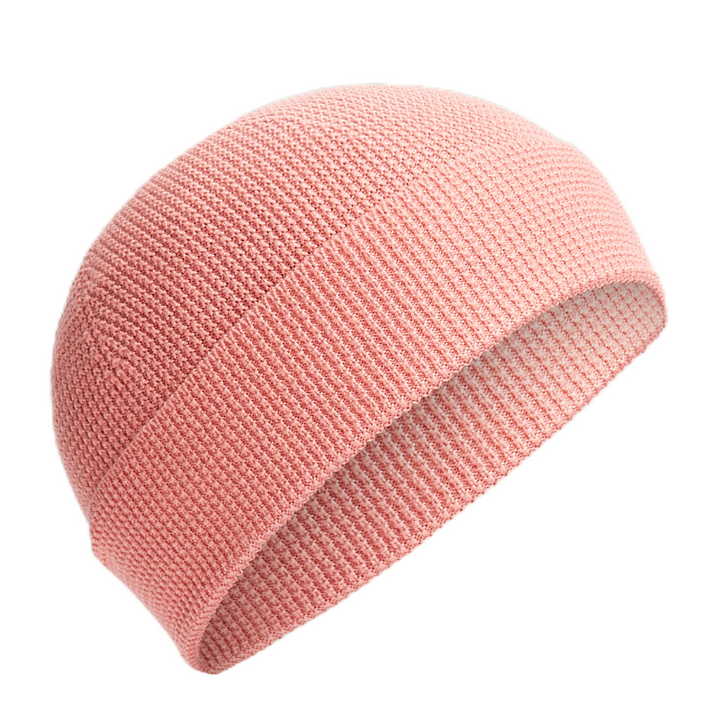 icebreaker Merino Feadan Cuff Beanie Unisex - Black Acid Pink