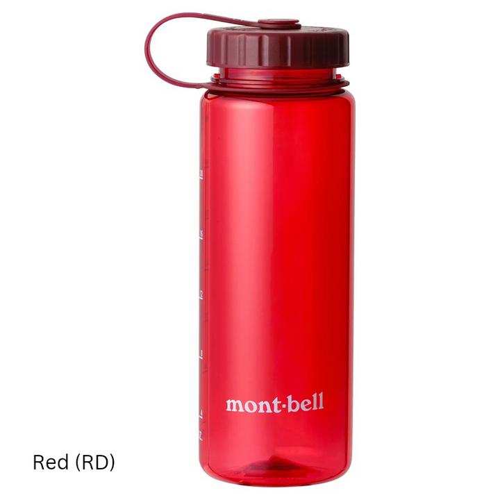 Montbell Clear Bottle 0.75L - Blue, Clear, Green, Gray, Blue Green, Orange, Red