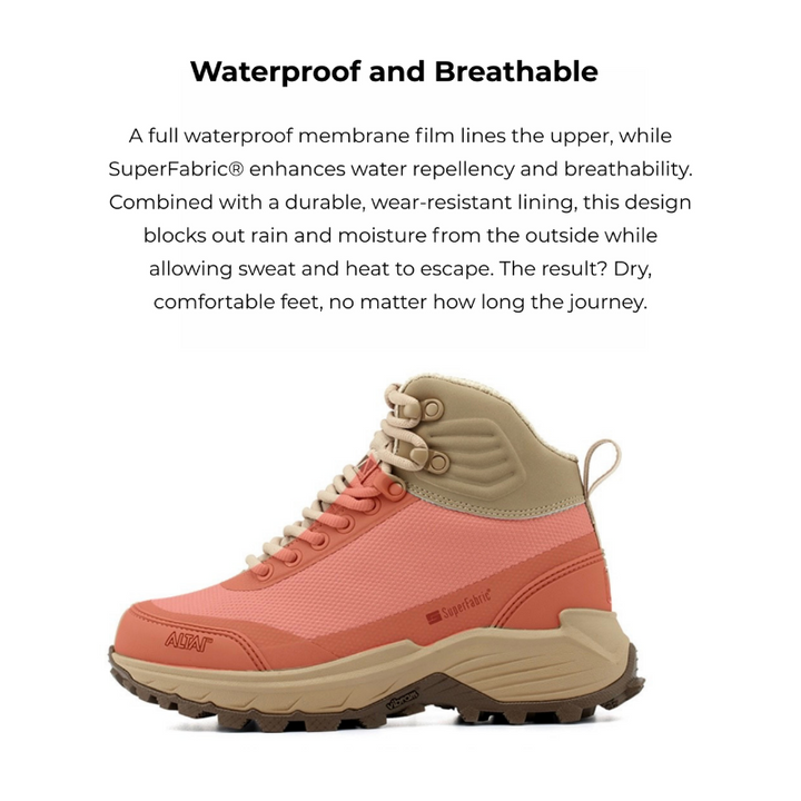 Altai Neptune Boots - Waterproof Hiking Boots SuperFabric® Vibram® MEGAGRIP
