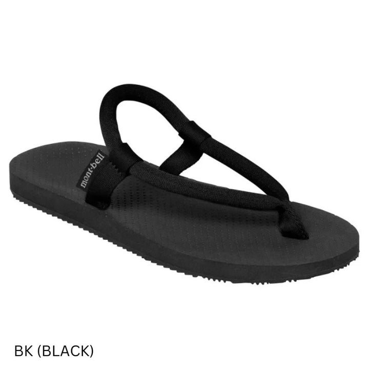 Montbell Slip-On Sandals Unisex - Black
