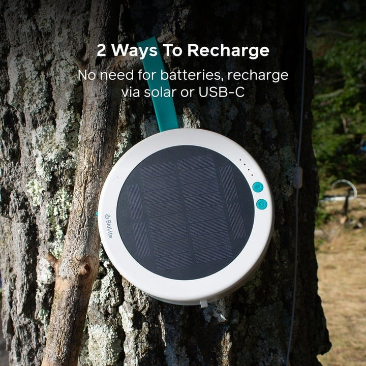 BioLite Solar String Lights 44’ Color - Outdoor Trekking Camping Rechargeable