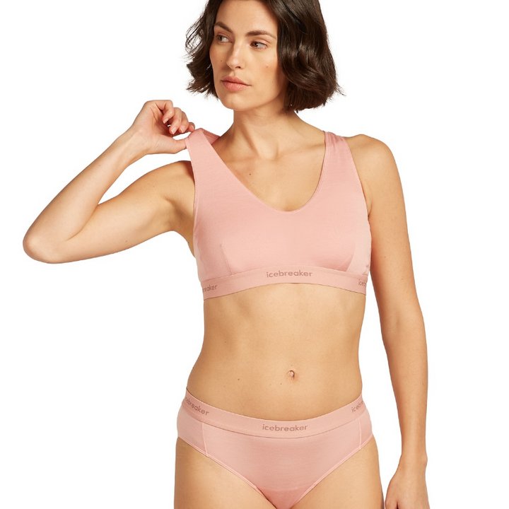 icebreaker Merino Undergarment Women's Merino Blend Cool-Lite Sprite Racerback Bra