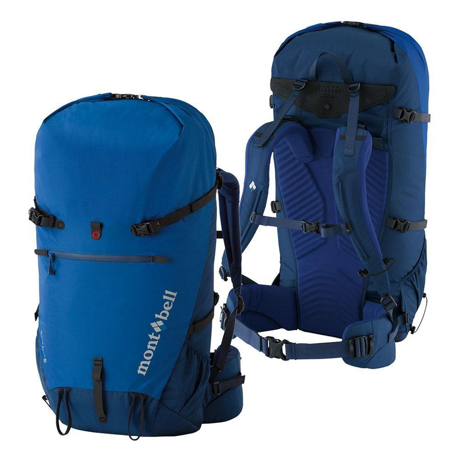 Montbell Backpack Alpine Pack 60 litres -Waterproof Outdoor Travel Trekking (Unisex)