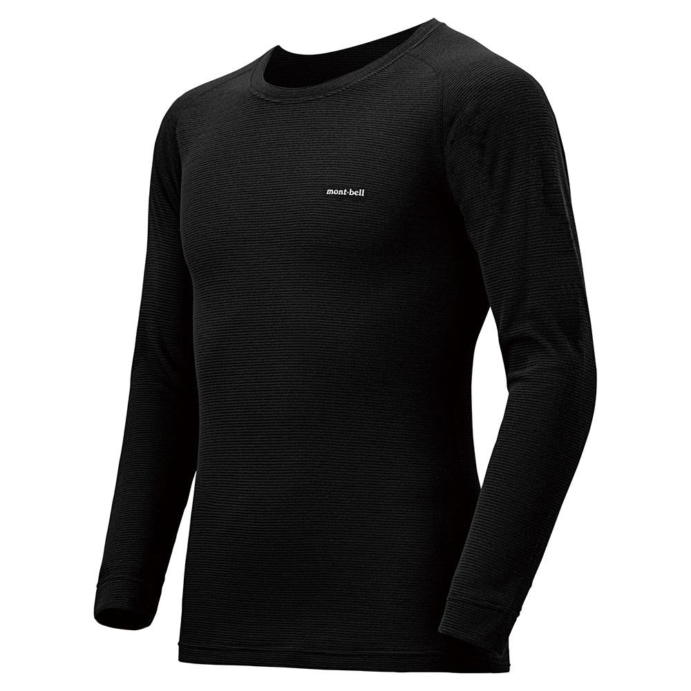 Montbell Base Layer Men's ZEO-LINE Middle Weight Crew Round Neck