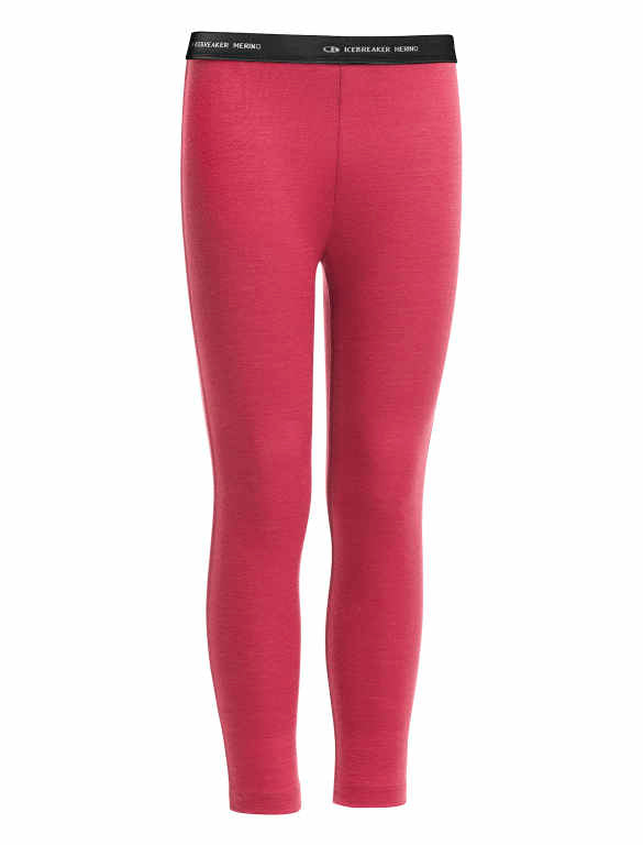 Icebreaker Base Layer Kids' Unisex Merino Wool 260 Compass Leggings Tights - Winter Outdoor Camping Trekking Hiking