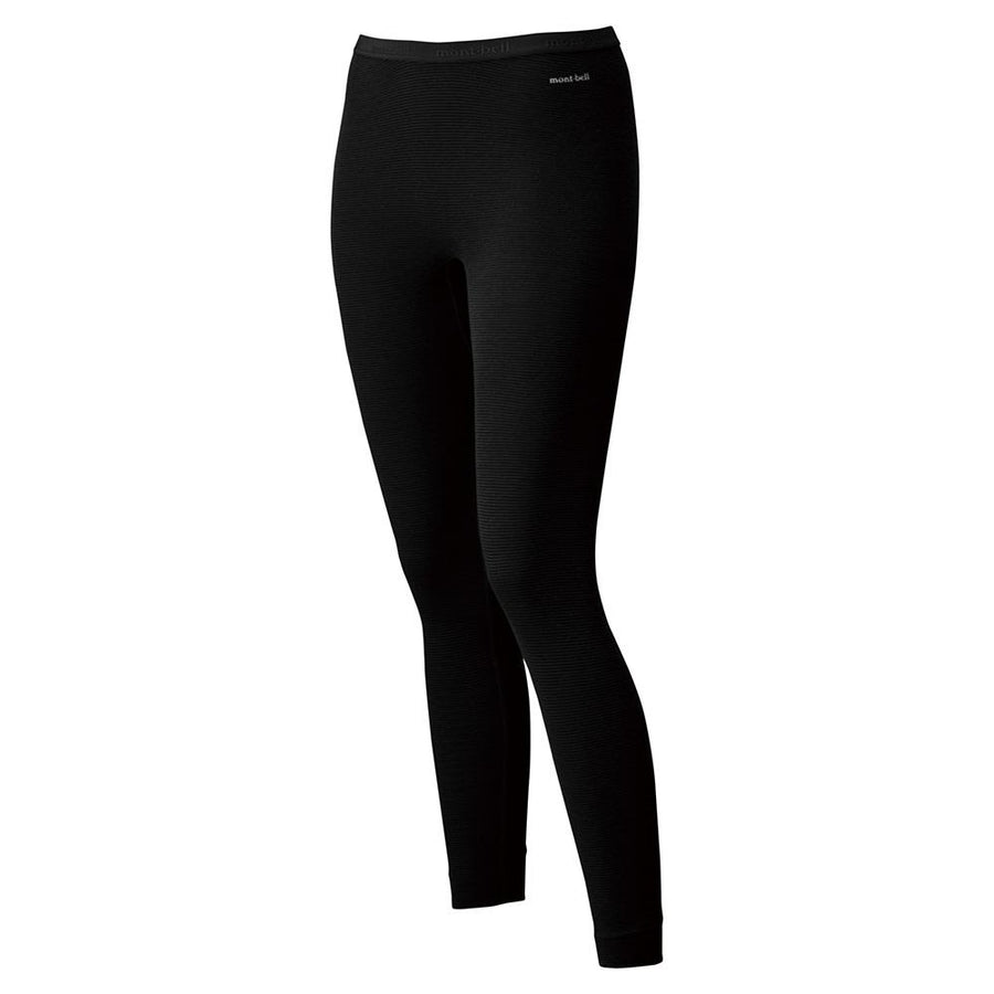 Montbell Base Layer Women's ZEO-LINE Expedition Weight Tights Leggings - Cold Weather Winter Climate Outdoor