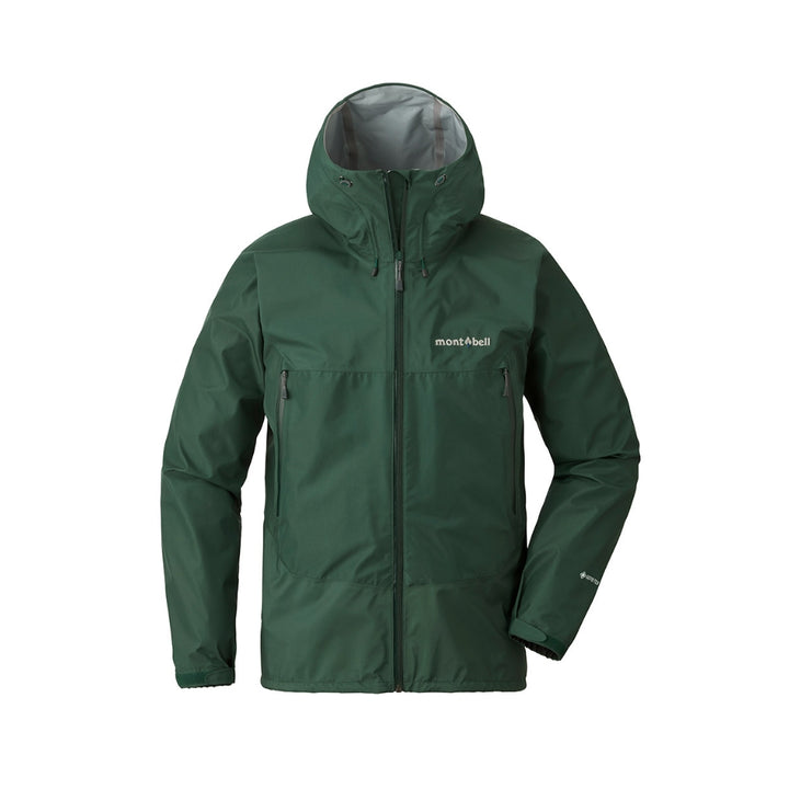 Montbell Rainwear Men's Rain Dancer Hooded Jacket - GORETEX Waterproof Lightweight Windproof