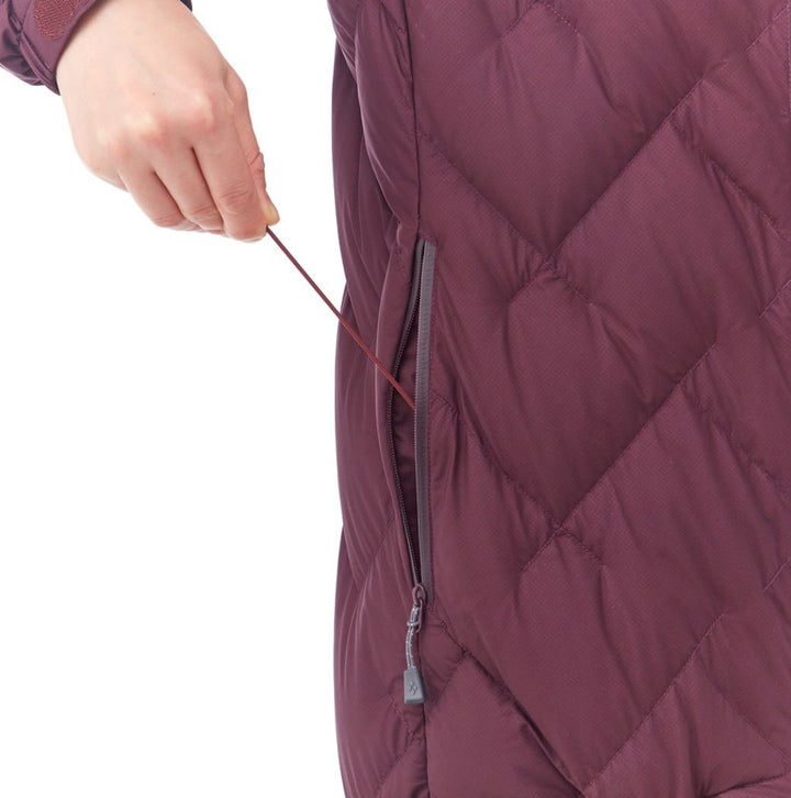 Montbell Down Jacket Women's Permafrost Light Down Parka GORE-TEX INFINIUM™ WINDSTOPPER®