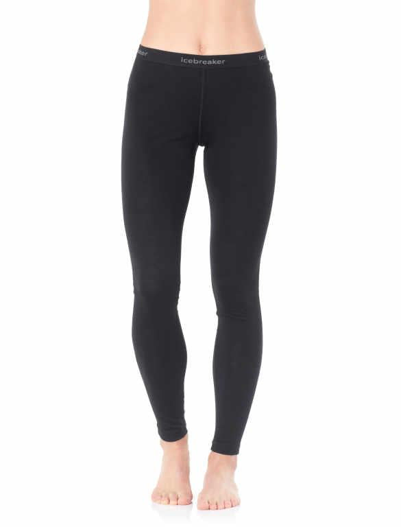 Icebreaker Base Layer Women's Merino Wool 200 Oasis - Leggings Tights - Winter Outdoor Camping Trekking Hiking