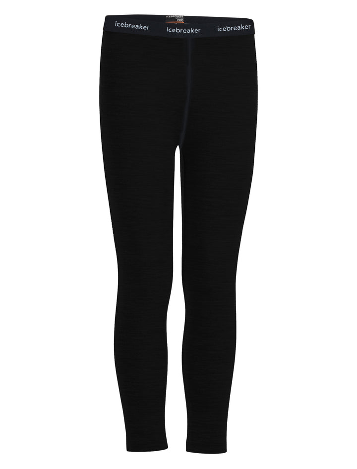 Icebreaker Base Layer Kid's Merino Wool 200 Oasis - Leggings Tights - Winter Outdoor Camping Trekking Hiking