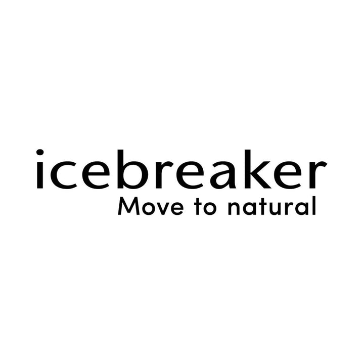 icebreaker Merino Base Layer Men's 200 Oasis Long Sleeve Half Zip - Rock Snow S,M,L