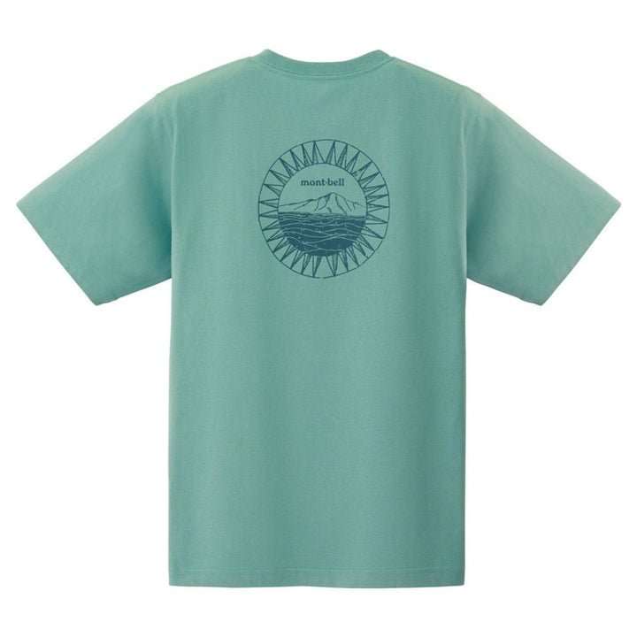 Montbell T-Shirt Unisex Pear Skin Cotton T Shimayama - Everyday Hiking Trekking Firstlayer