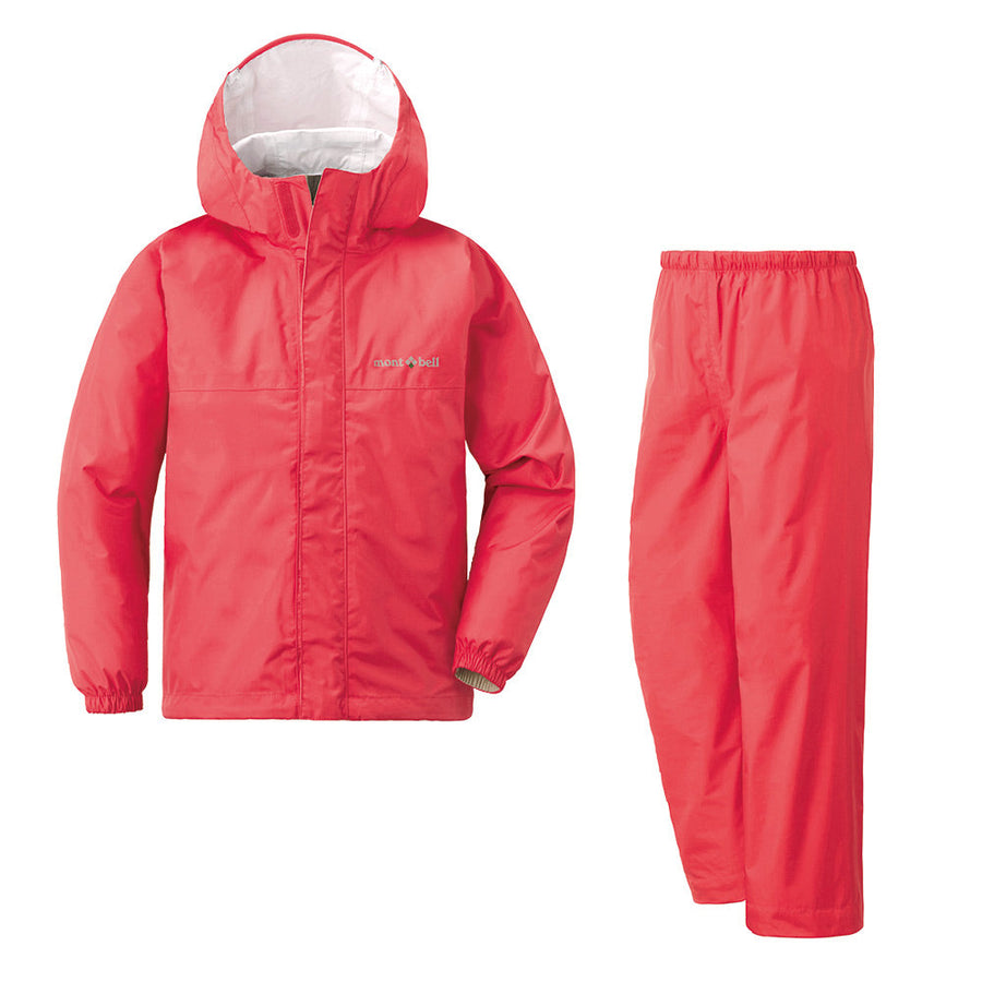 Montbell Rainwear Set Kids' Unisex Klepper - Outdoor Hiking Camping