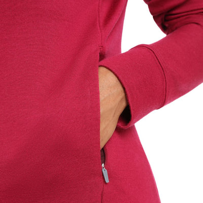 icebreaker Merino Jacket Women's 260 Quantum III Long Sleeve Zip - Ether
