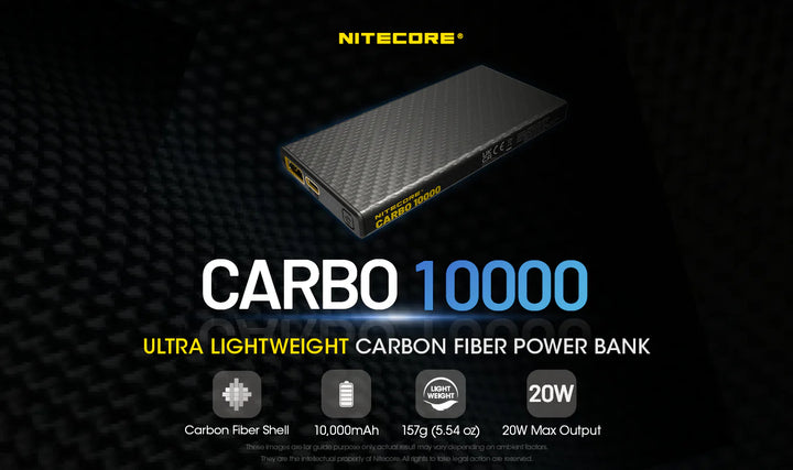Nitecore Carbo 10000 Powerbank