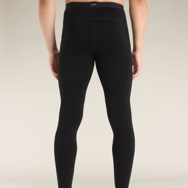 icebreaker Merino Base Layer Men's 260 Tech Leggings Tights - Black