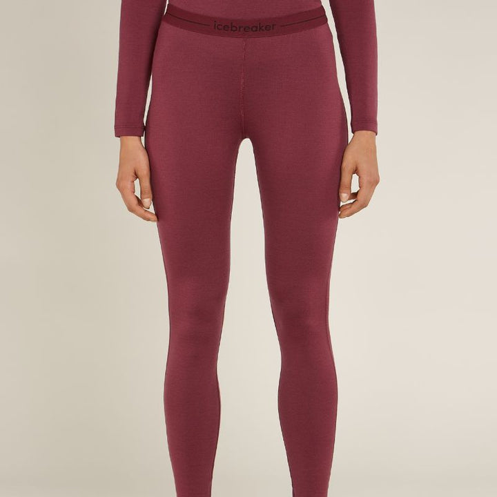 icebreaker Merino Base Layer Women's 260 Tech Leggings Tights -  Port