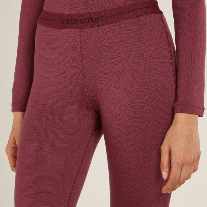 icebreaker Merino Base Layer Women's 260 Tech Leggings Tights -  Port