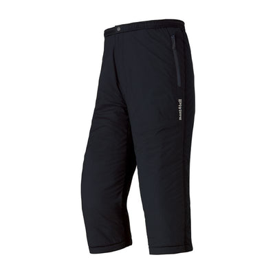 Montbell Pants Men's U.L. Thermal Knee Long Pants - Black Taupe