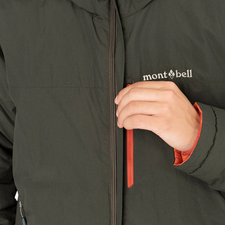 Montbell Down Jacket Men's Colorado Parka Hoodie Reversible Wind Resistance