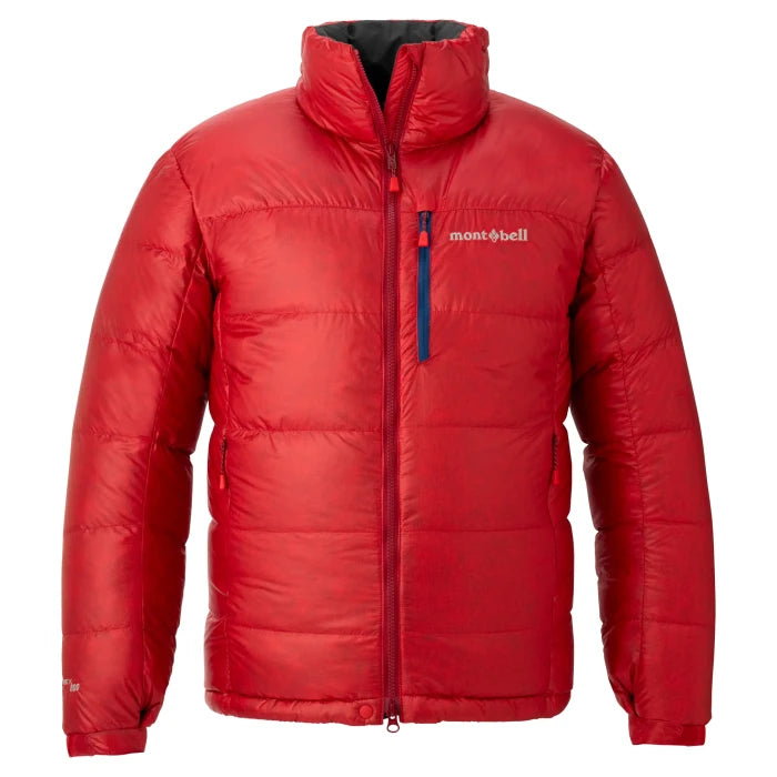Montbell Down Jacket Men's Alpine Down Jacket - 800 Fill in Red