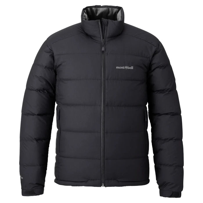 Montbell Down Jacket Men's Permafrost Light Down Jacket - DRY-TEC in Black