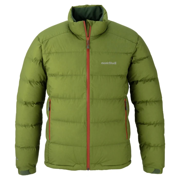 Montbell Down Jacket Men's Permafrost Light Down Jacket - DRY-TEC in Green