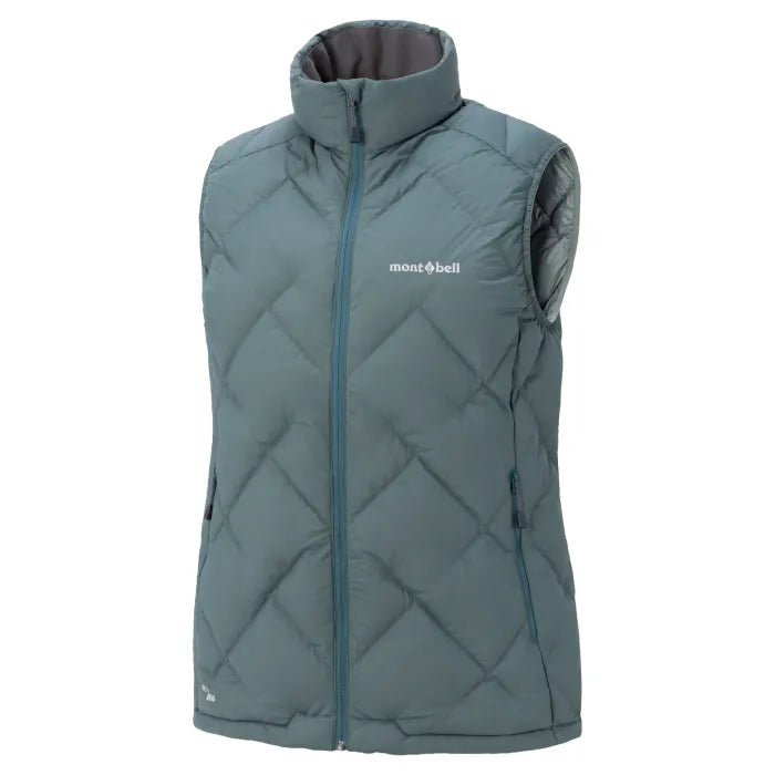 Montbell Neige Down Vest Women's in gray