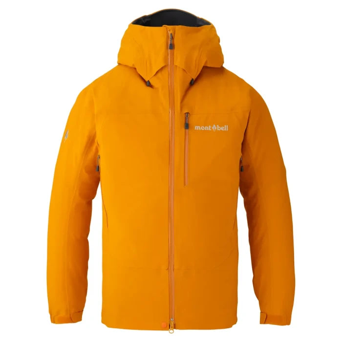Montbell Alpine Clothing Men's Freney Parka in Orange
