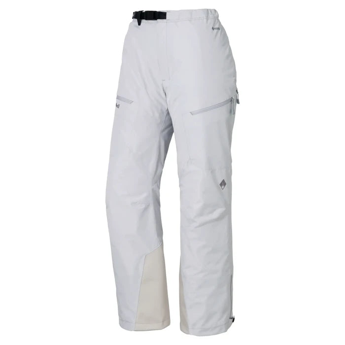 Montbell Alpine Pants Women's Powder Glide - 2-layer GORE-TEX® in Light Gray
