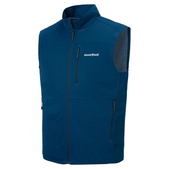 Montbell Men's Cool Vest in Blue Green