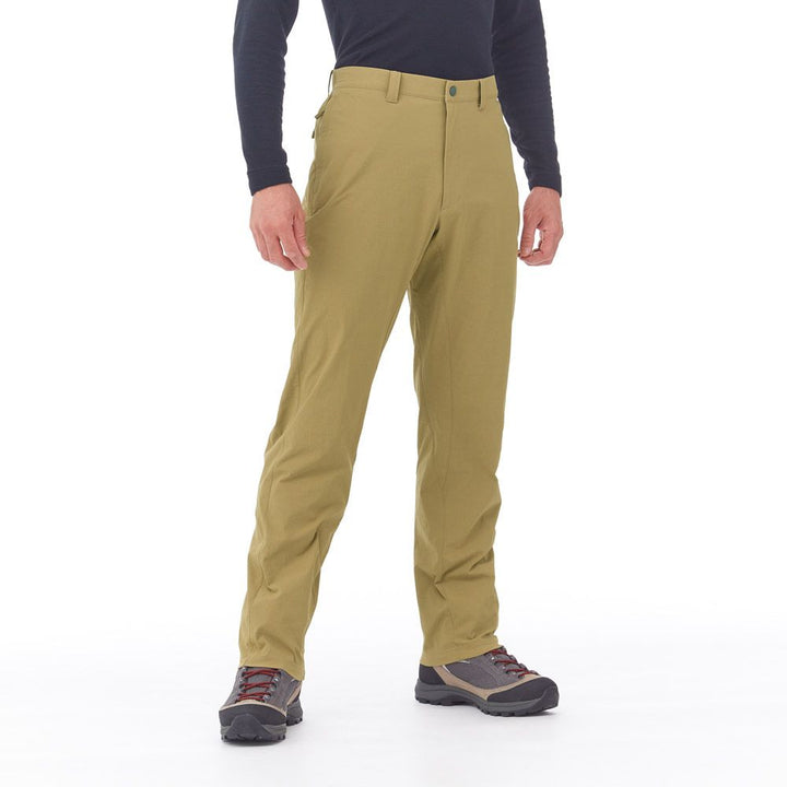 Montbell Pants Men's O.D. Pants Light with Belt Loops  - Excellent Stretch Water-repellent