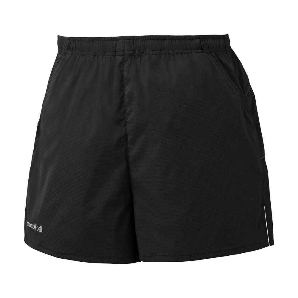 Montbell Women's Light Cross Runner Shorts - Black Gray