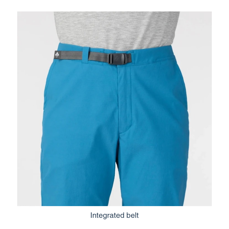 Versatility in motion: The O.D. Light Plain Pants combine a 2-way stretch fit with a durable water-repellent finish, making them the perfect choice for everything from mountain trails to city streets.