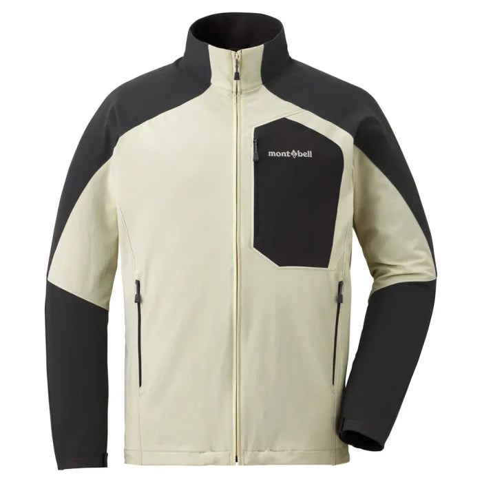 Montbell Soft Shell Roche Jacket Unisex in Ivory
