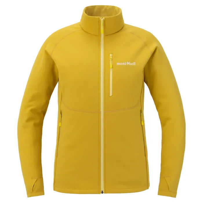 Montbell Thermal Women's Trail Action jacket in yellow