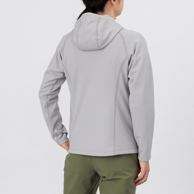Montbell Women's Trail Action Hooded jacket, back view