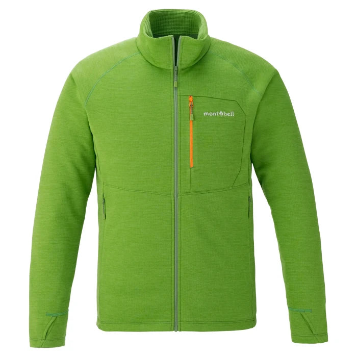 Montbell Thermal Men's CLIMAGRID Jacket in Green
