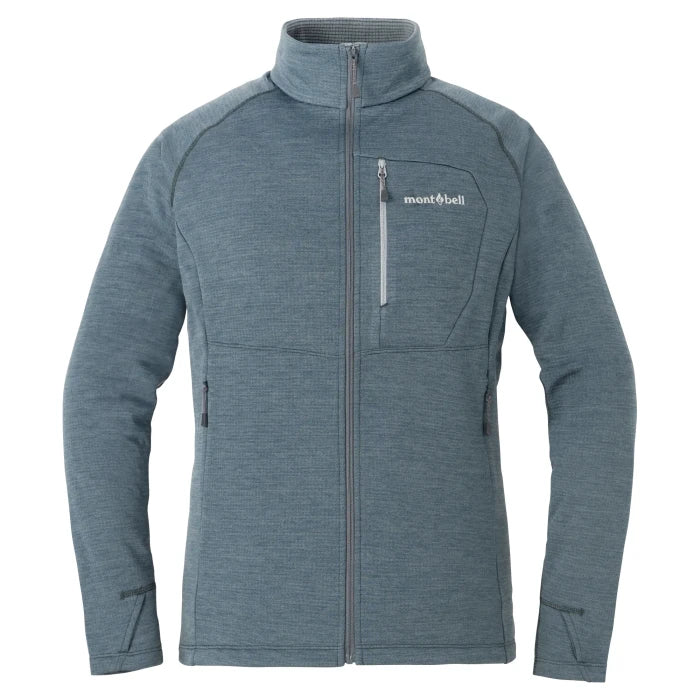 Montbell Thermal Women's CLIMAGRID Jacket in Dark Gray