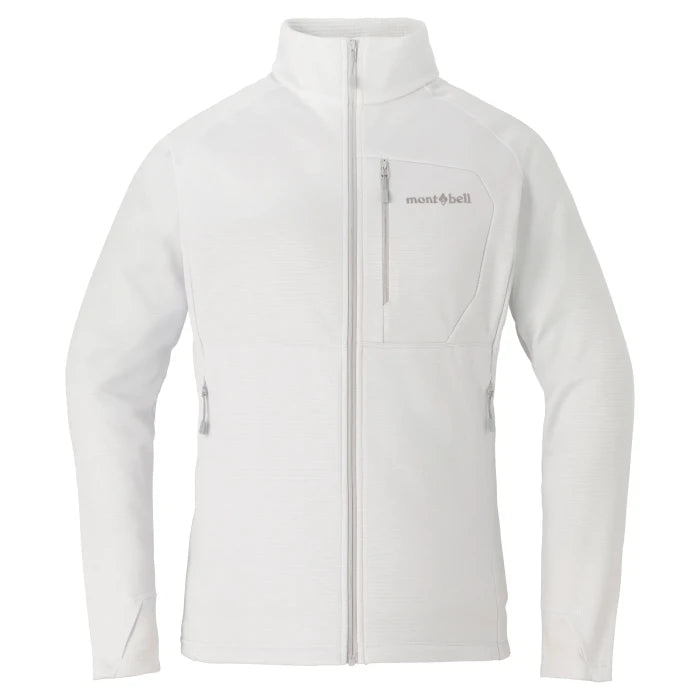 Montbell Thermal Women's CLIMAGRID Jacket in Light Gray