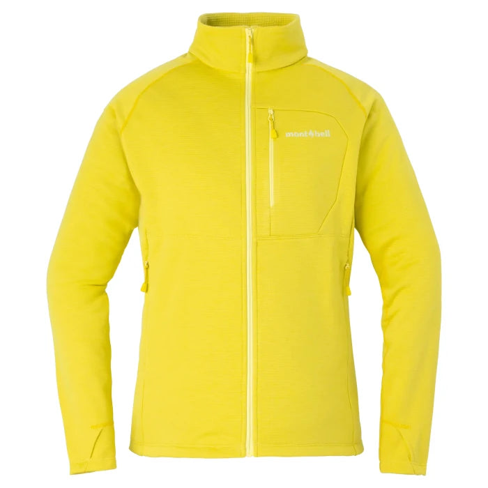 Montbell Thermal Women's CLIMAGRID Jacket in Yellow
